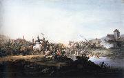 Aleksander Gierymski battle between russians and kosciuszko forces in 1801 Germany oil painting artist